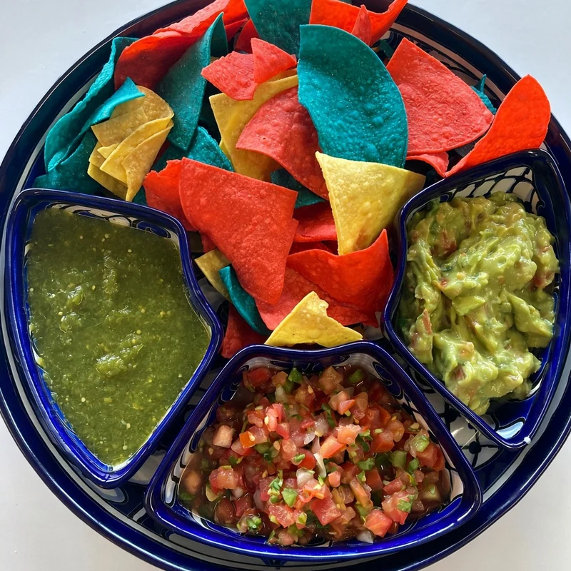 Signature Mexican salsas and dips from Tres Marias in Marda Loop, Calgary